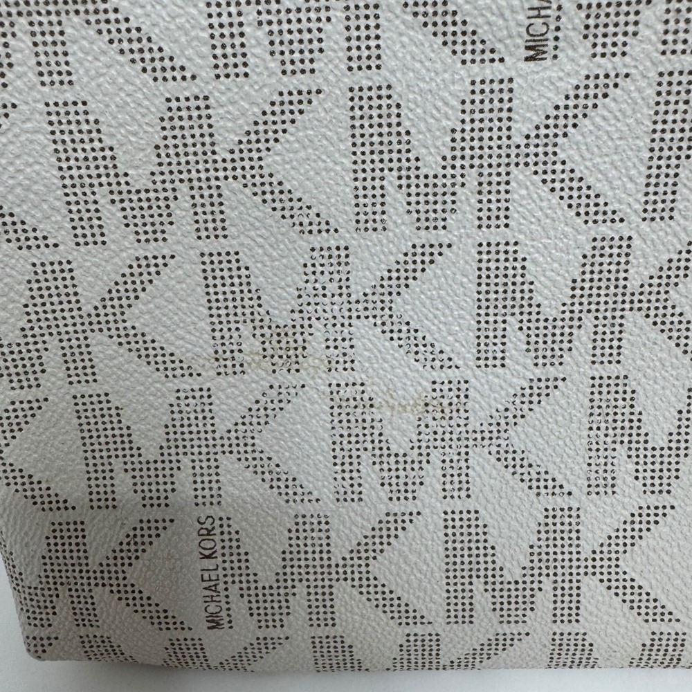 Michael Kors Signature MK Monogram Wristlet Small Shoulder Bag 35F1GJSW3B - Picture 5 of 11